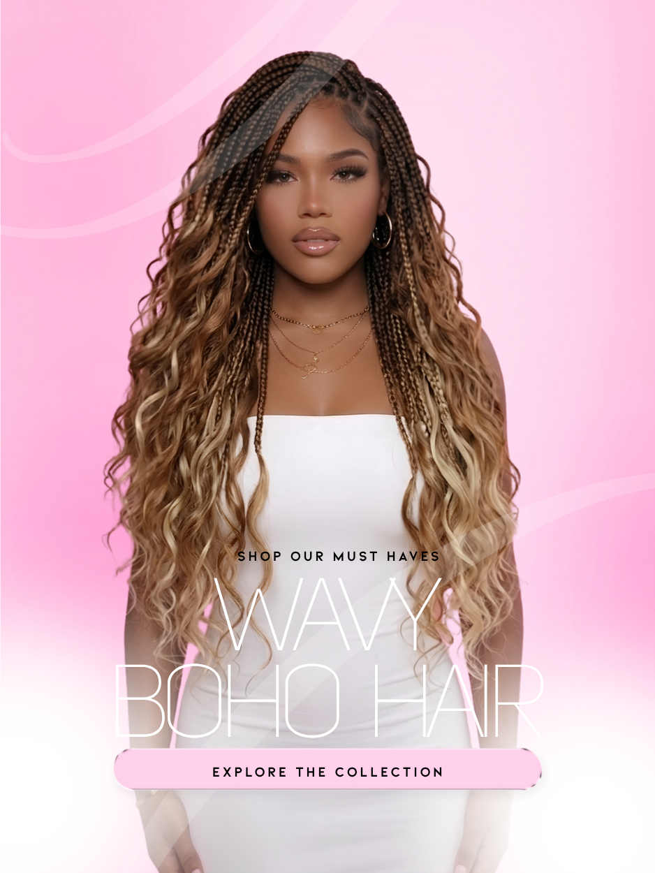Wavy Boho Hair