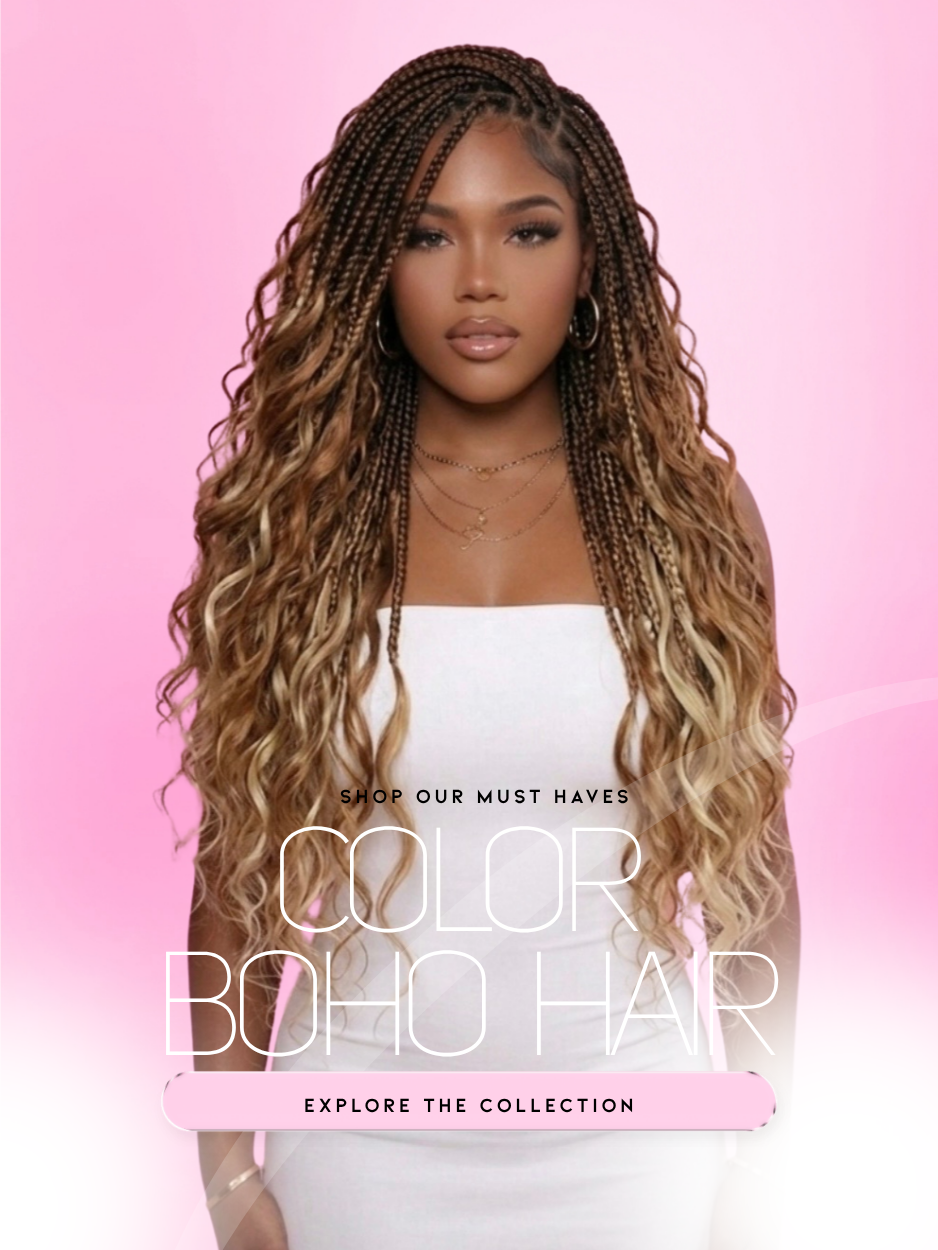 Color Boho Hair