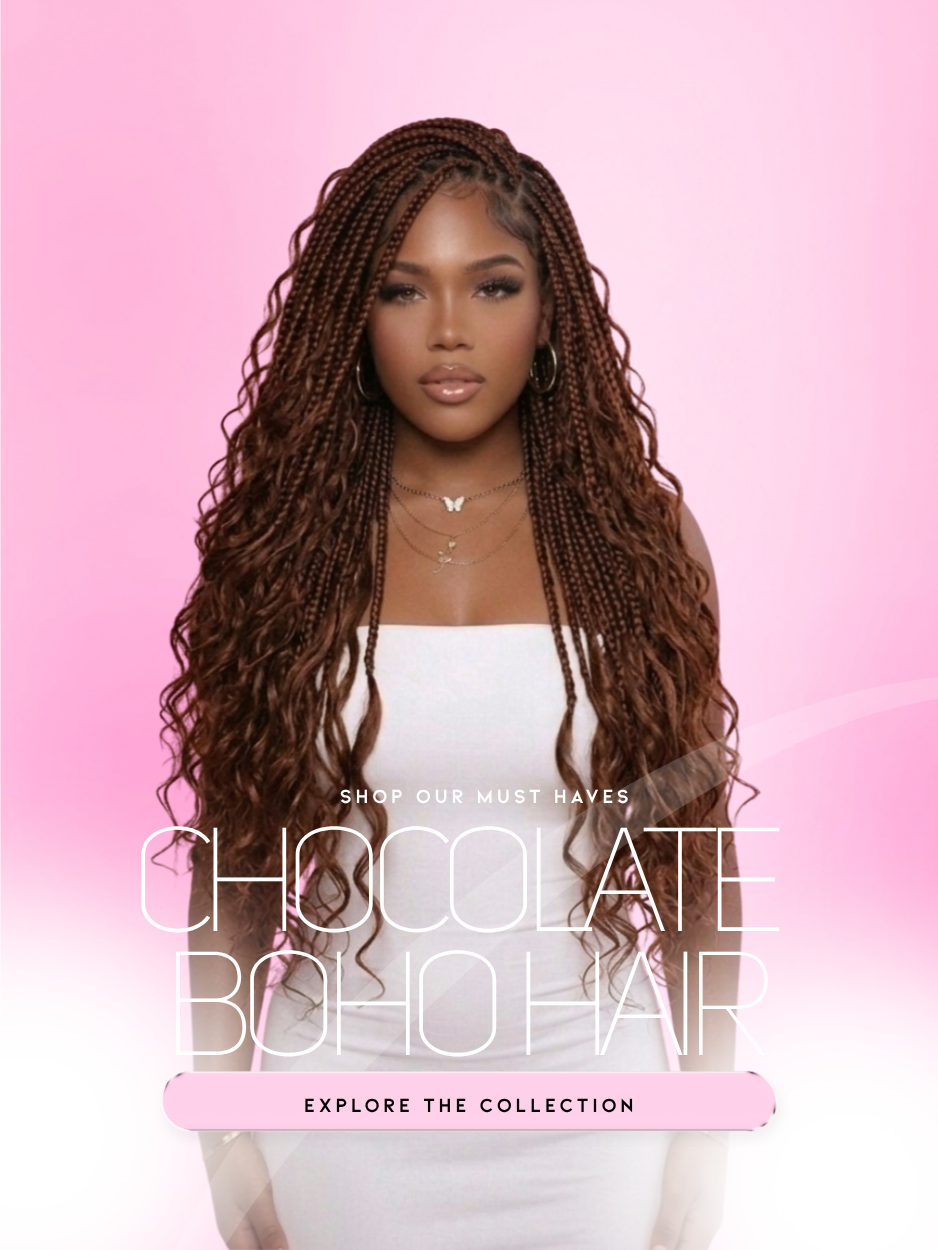 Chocolate Boho Hair