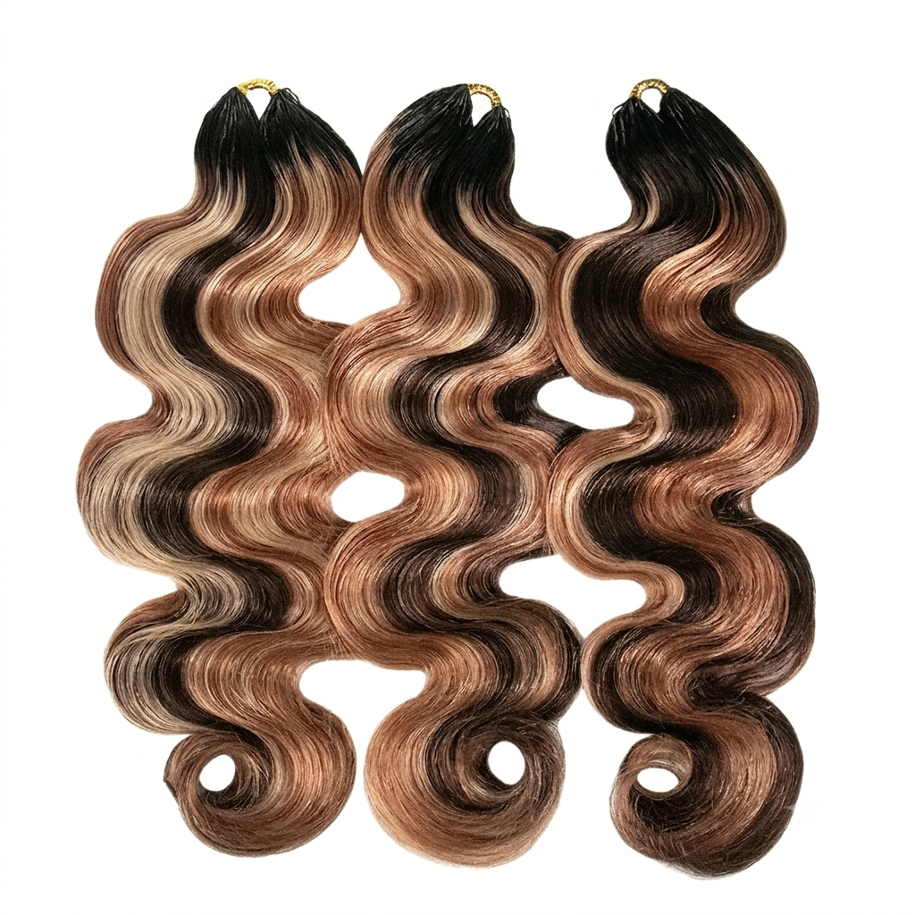 ChocoMel Mix 18”Body Wave