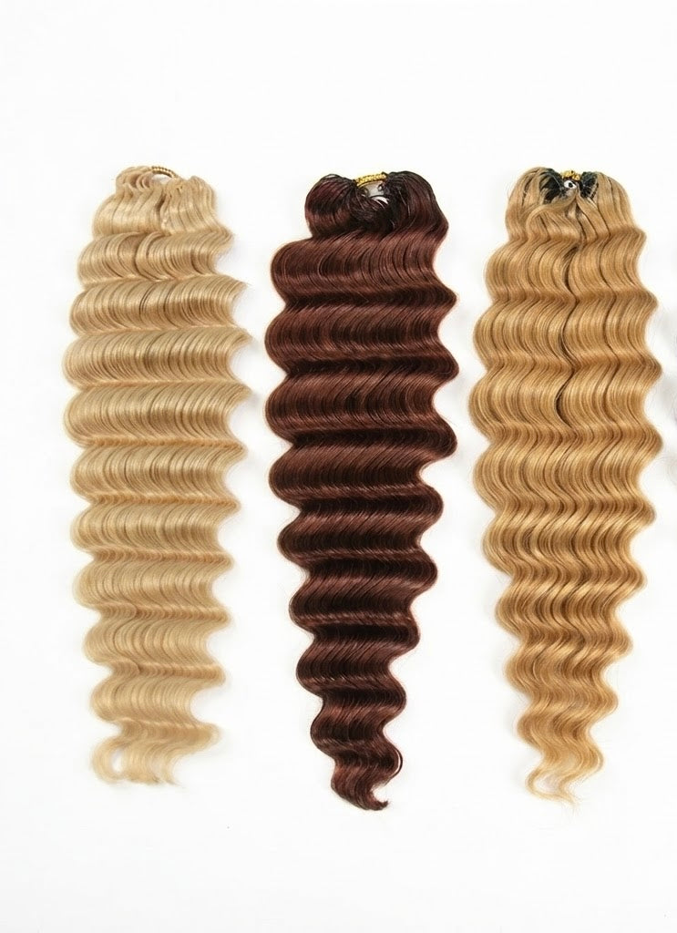 18” Deep Wave Mix Blondes