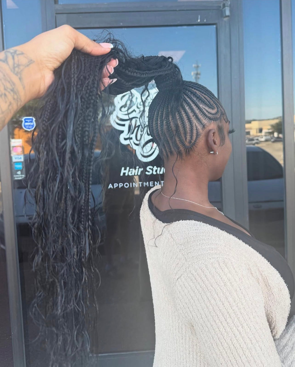 BOHO Braided Ponytail