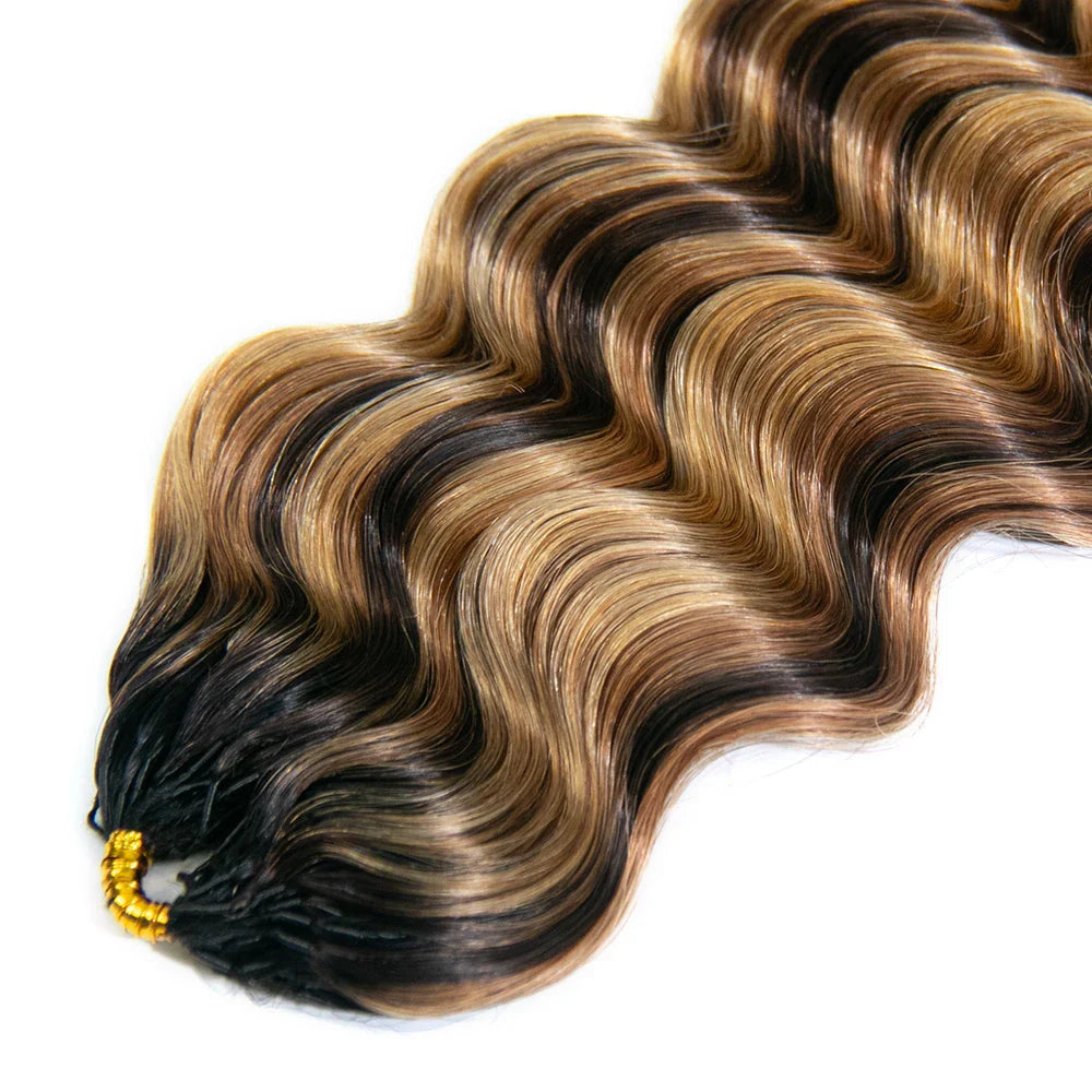 ChocoMel Mix 18” Loose Deep Wave