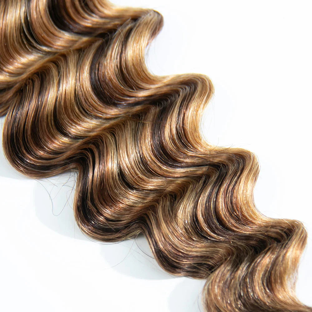 ChocoMel Mix 18” Loose Deep Wave
