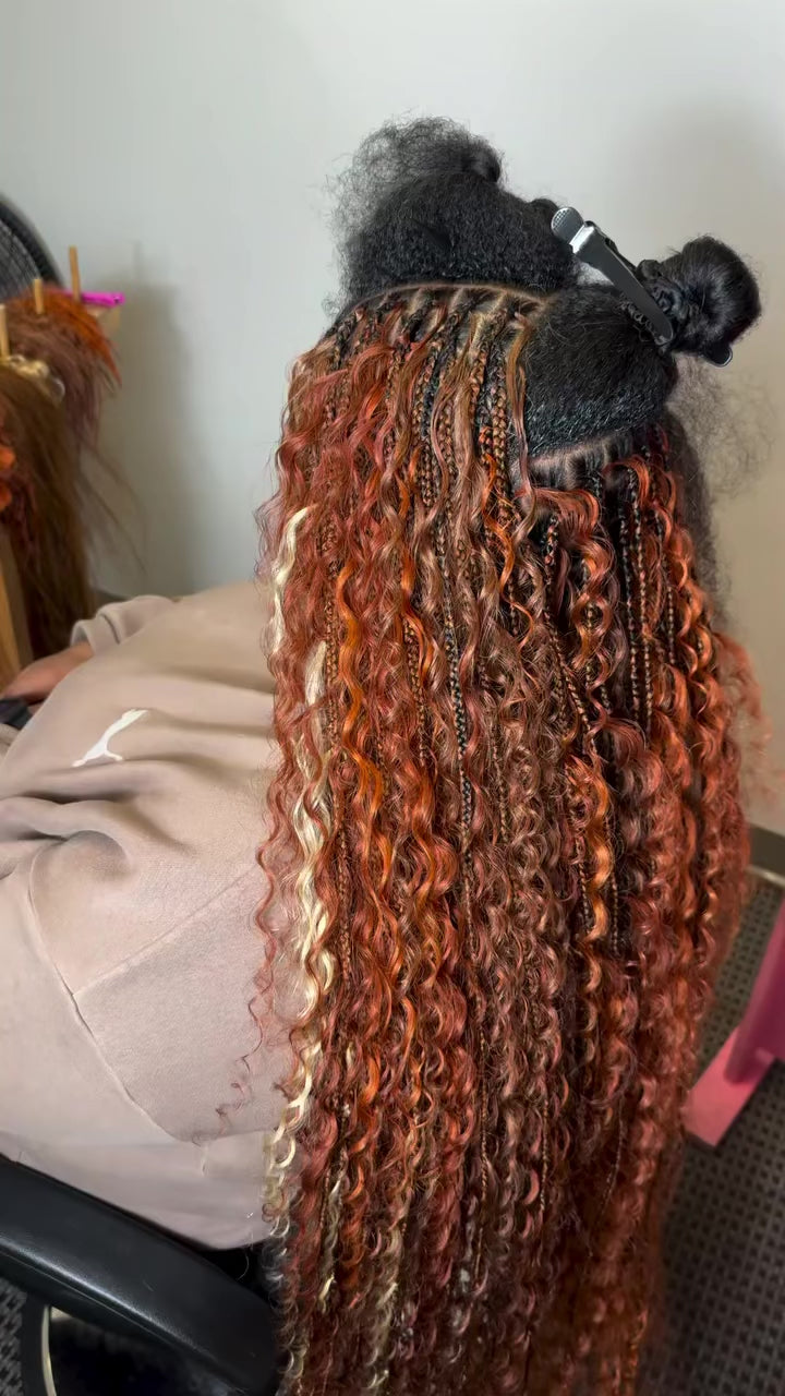 18” Deep Wave Warm Sunset Blend